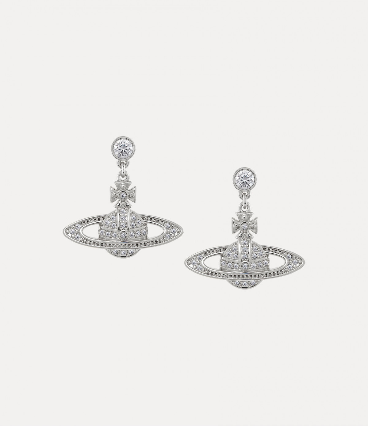 Серьги Vivienne Westwood Mini Bas Relief Drop