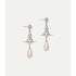 Серьги Vivienne Westwood с бижутерным жемчугом Swarovski