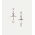 Серьги Vivienne Westwood с бижутерным жемчугом Swarovski