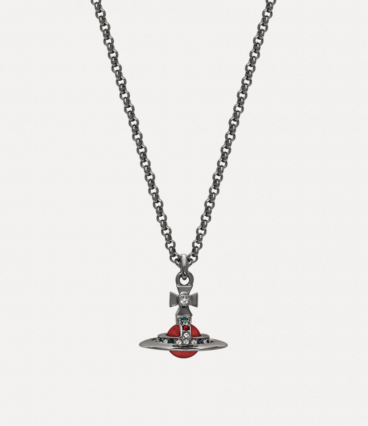 Подвеска Vivienne Westwood Petite Orb New Red mini