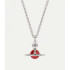 Подвеска Vivienne Westwood Petite Orb Red